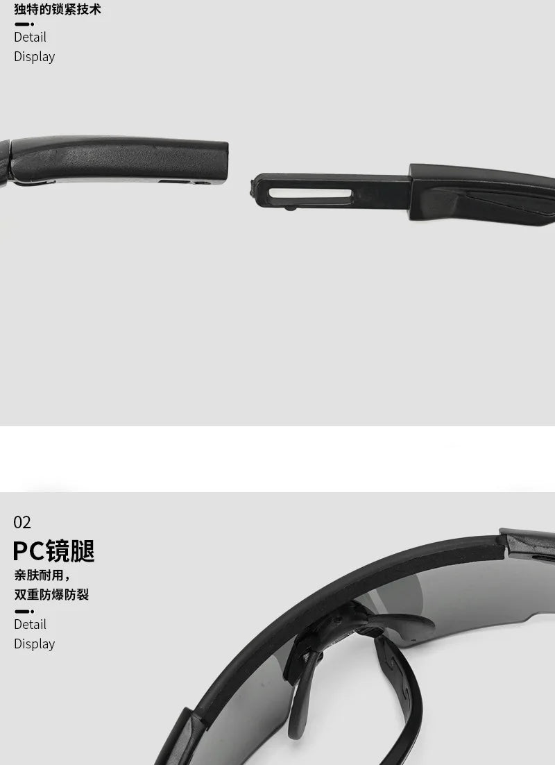 Tactical Glasses Fans Real CS  Shooting Glasses Outdoor Windproof Sand Riding Goggles hiking glasses