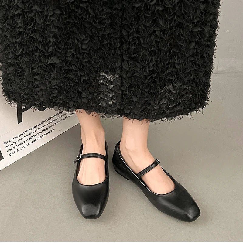 Leopard Print Women Loafers Flats Fashion Shallow Shoes 2026 Spring Ladies Elegant Soft Sole Mary Jane Shoes