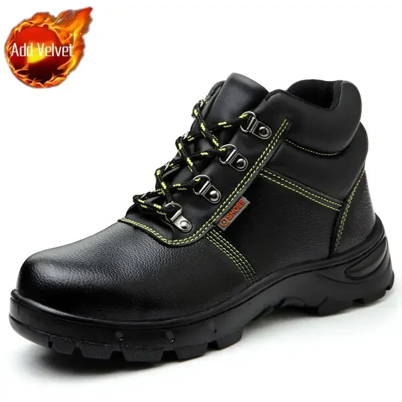 Man Shoes Leather Booties Waterproof Boots for Men Lace Up Ankle Short Barrel Retro Trendy 2025 Sale Offer New Fashion Low Price