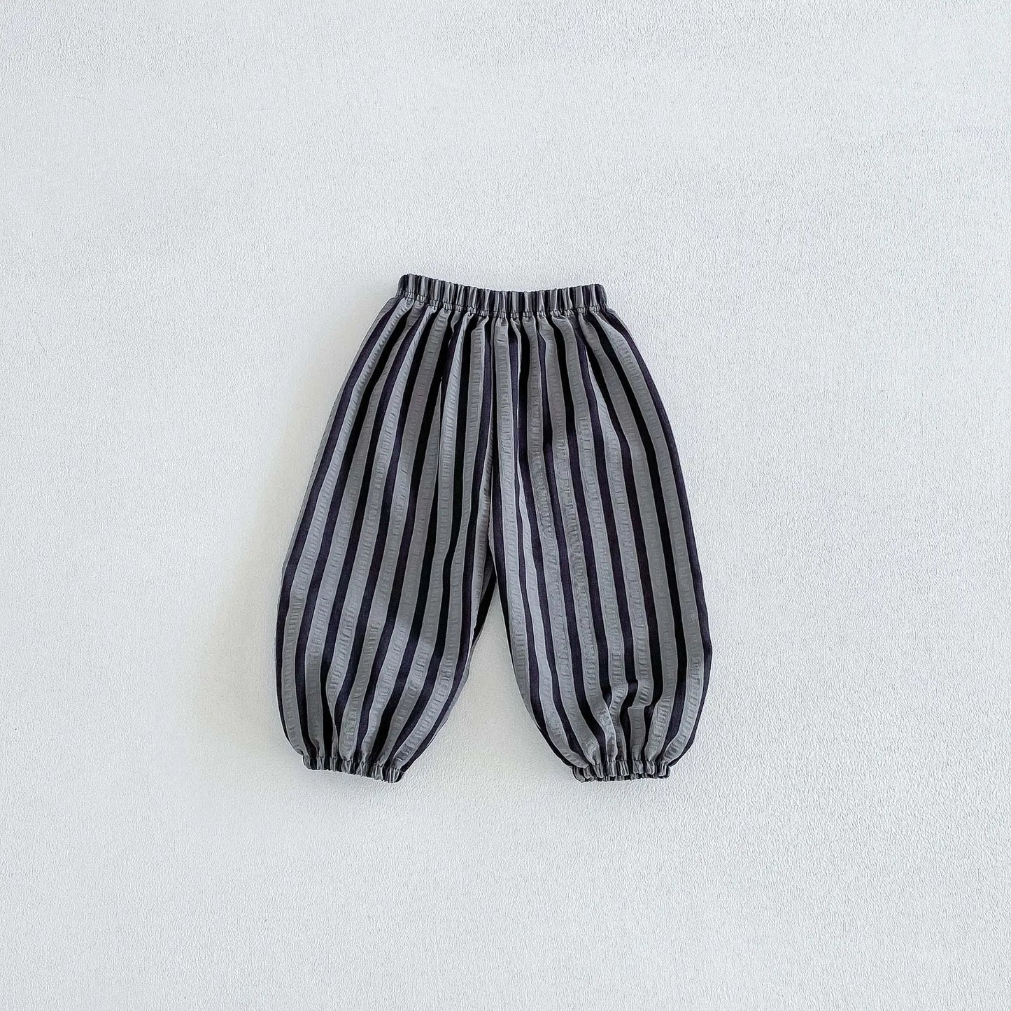 Child Casual Pants Trendy Striped Pants Outer Wear Baby Boys Fashion Spring Summer Clothes Infant New Style New Design Trousers