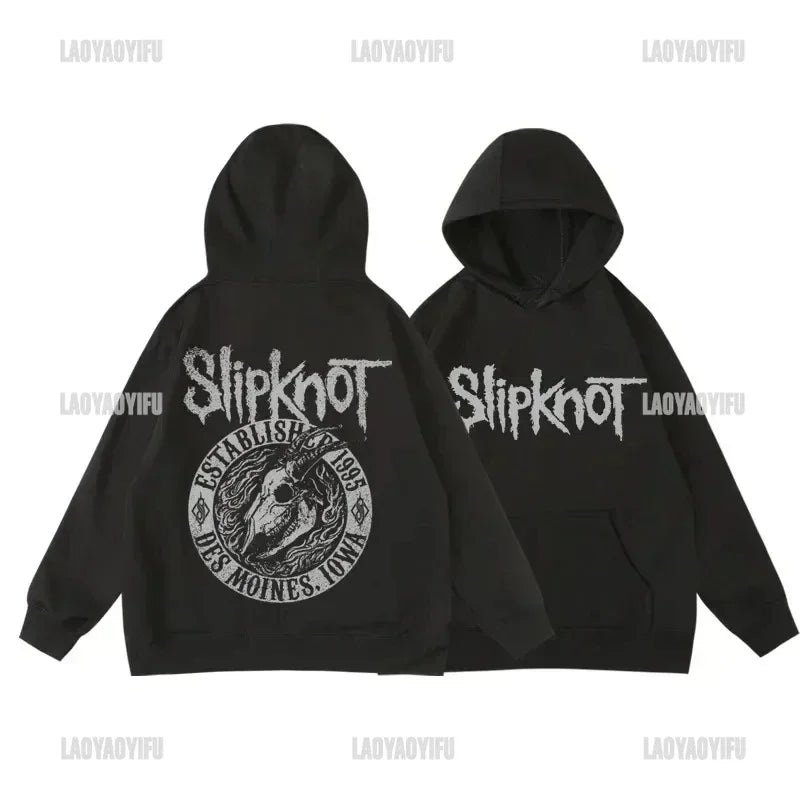 new S-Slipknots Prepare for Hell Tour Rock Band Women Men Hoodie Sweatshirt Casual Clothes Hoody Warmth Streetwear Pullovers Top