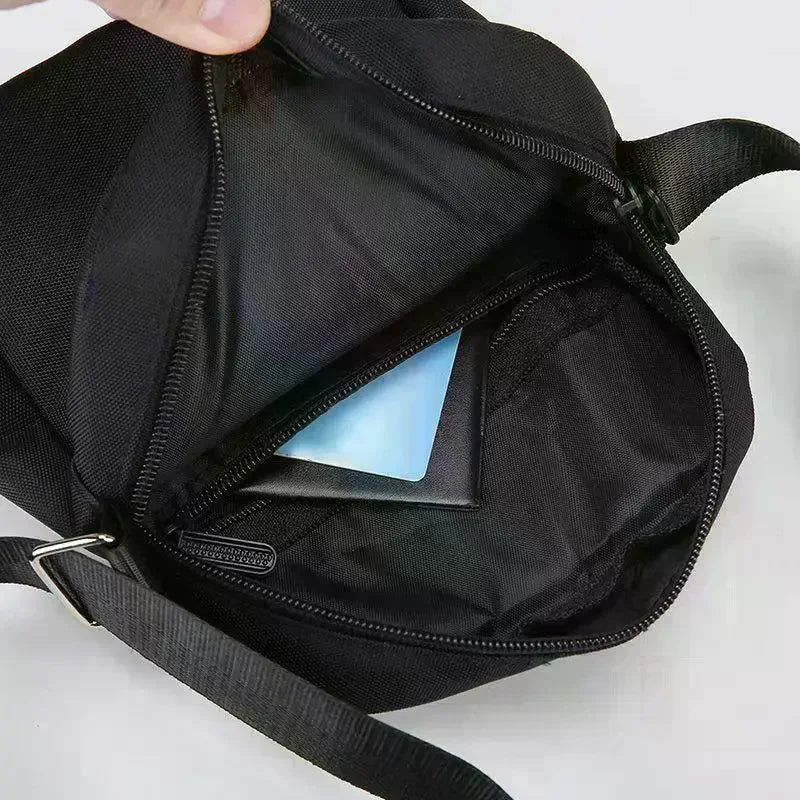 Men's And Women's Single-Shoulder Bags Crossbody Bags Solid-Colored Single-Shoulder Small Bags Lightweight Mobile Phone Bags