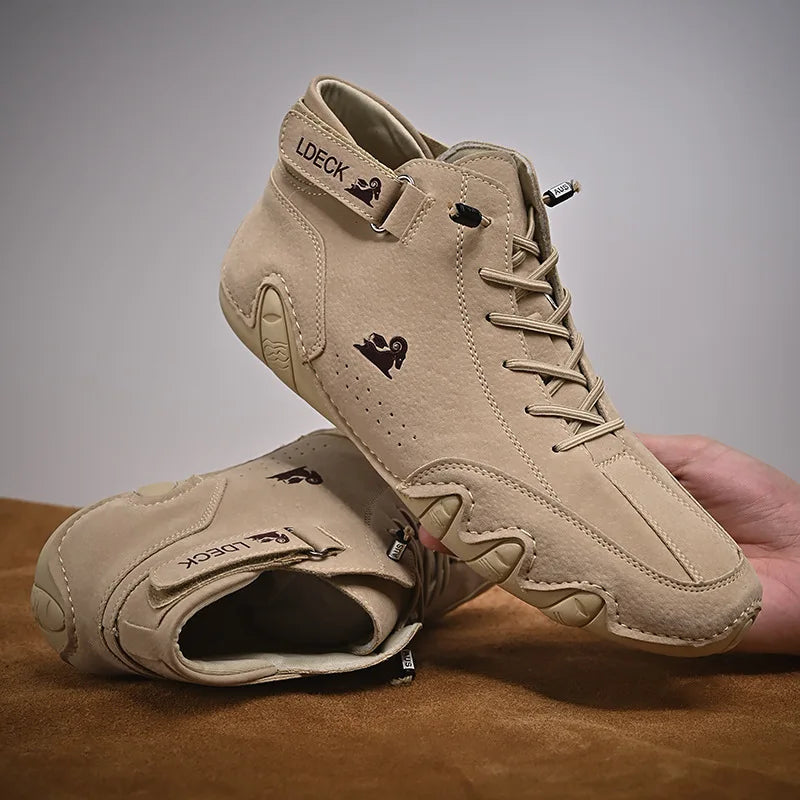 Men Casual Sneakers 2023 New In Ankle Boots Lace Up Males Shoes Fashion High Quality Loafers Men Luxury Casual Shoes Mocasines