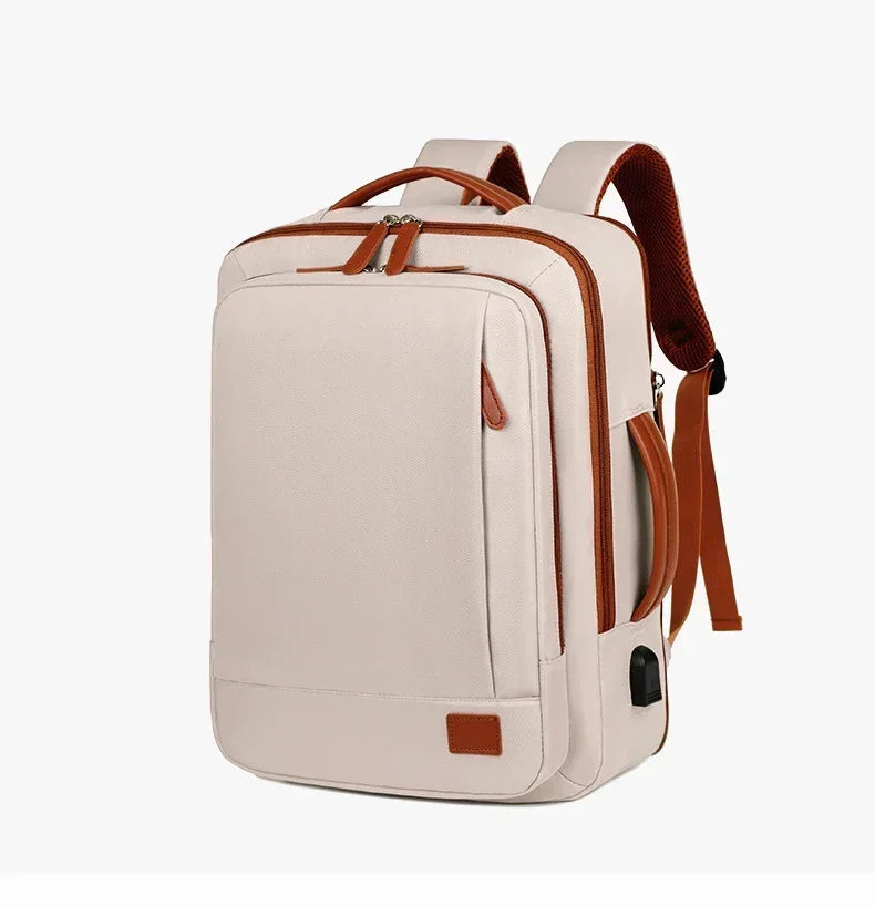 Women Business Backpack Waterproof Laptop Computer Pack Weekender Commuter Bag With USB Port College Student Bags Travel Daypack
