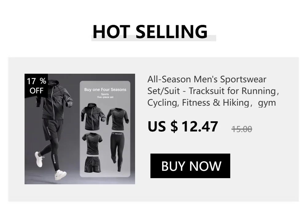Men's Quick-Dry Running Tracksuit Long Sleeve Half Zipper T-Shirt Set Gym Jogging Sweatshirt for Fitness Sports Hiking Training