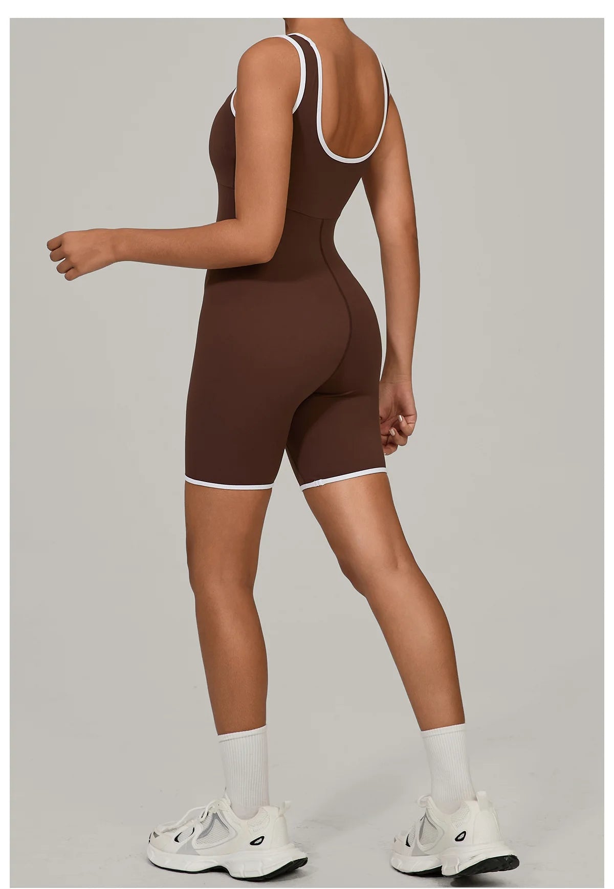 Jumpsuits Women Tracksuit One-Piece Suit Color Blocked Rompers Yoga Set Gym Push Up Workout Clothes Fitness Bodysuit Sportswear