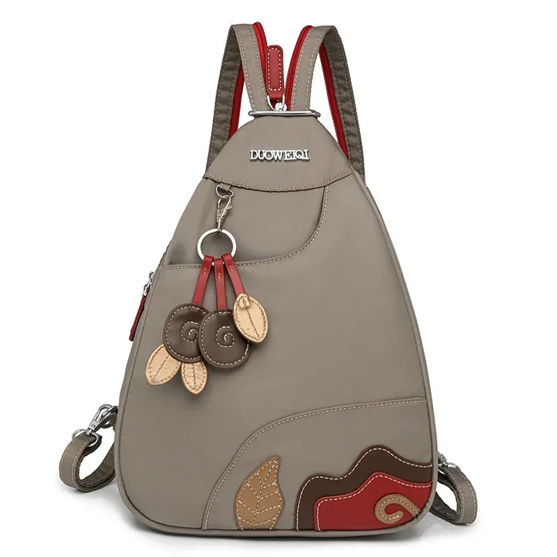 Casual Solid Nylon Designer Style Backpacks for Women 2026 High Quality Simple Versatile Commute Hot Trendy Sweet School Bags