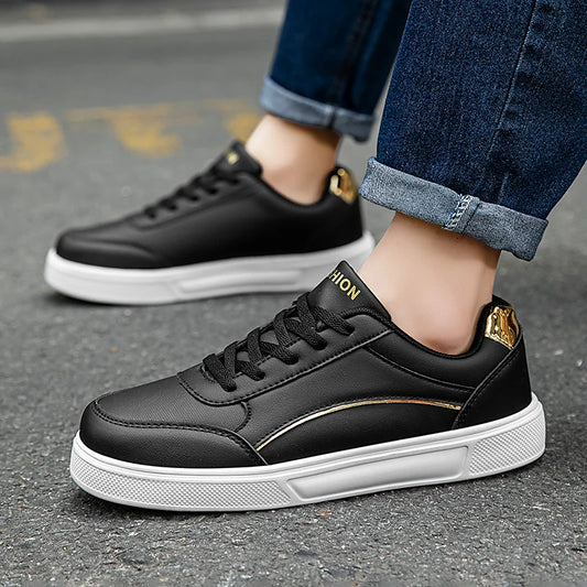 Male Sneakers Casual Shoes Men's Lightweight Breathable Athletic Walking Shoes Comfortable Sktaeboard Sneakers for Men