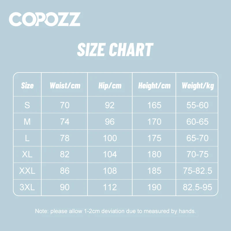 COPOZZ Summer Men's Beach Swimming Trunks Drawstring Elastic Waist Swimsuit Shorts Plus Size Quick Drying Swimwear Shorts Board