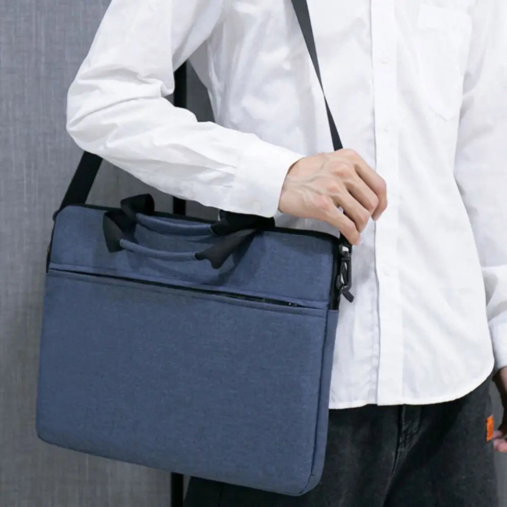 Universal Shockproof Laptop Sleeve Case Large Capacity Ultra Thin Shoulder Bag Business Fashion Laptop Handbag