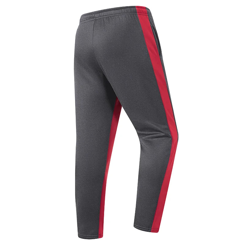 Mens Athletic Workout Running Jogging Sweatpants Fall Winter Warm Cozy Joggers Pants Colorblock Patchwork Trousers Activewear