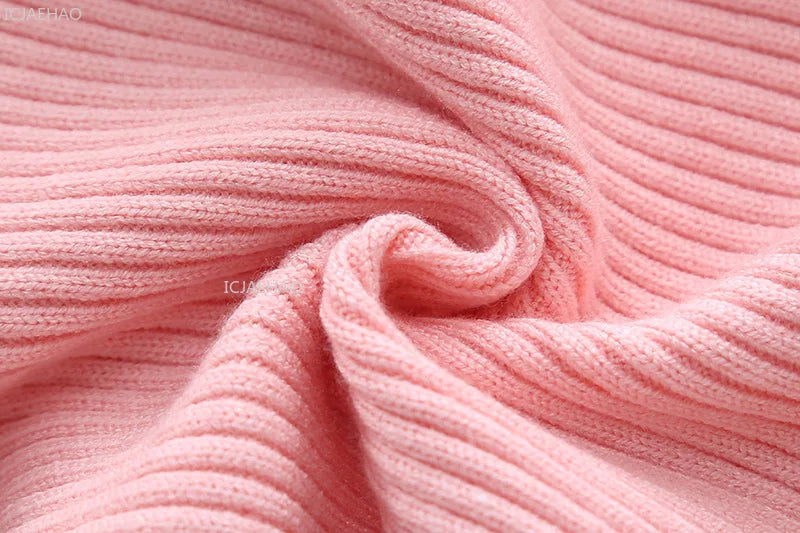 Girls Knit Dress A Line Party Gown Baby Toddler Costume Kids Fashion Spring Autumn Clothing Children Casual Daily Wear Outfit