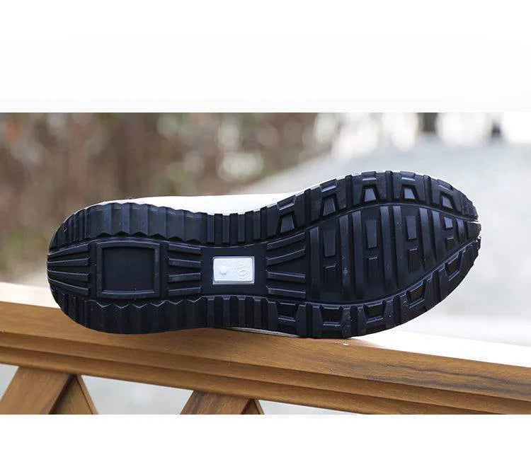 Sports Shoes for Men Lace Up Breathable Men Running Shoes Trendy Non-slip Training Shoes Thick Bottom Tenis Men Casual Sneakers