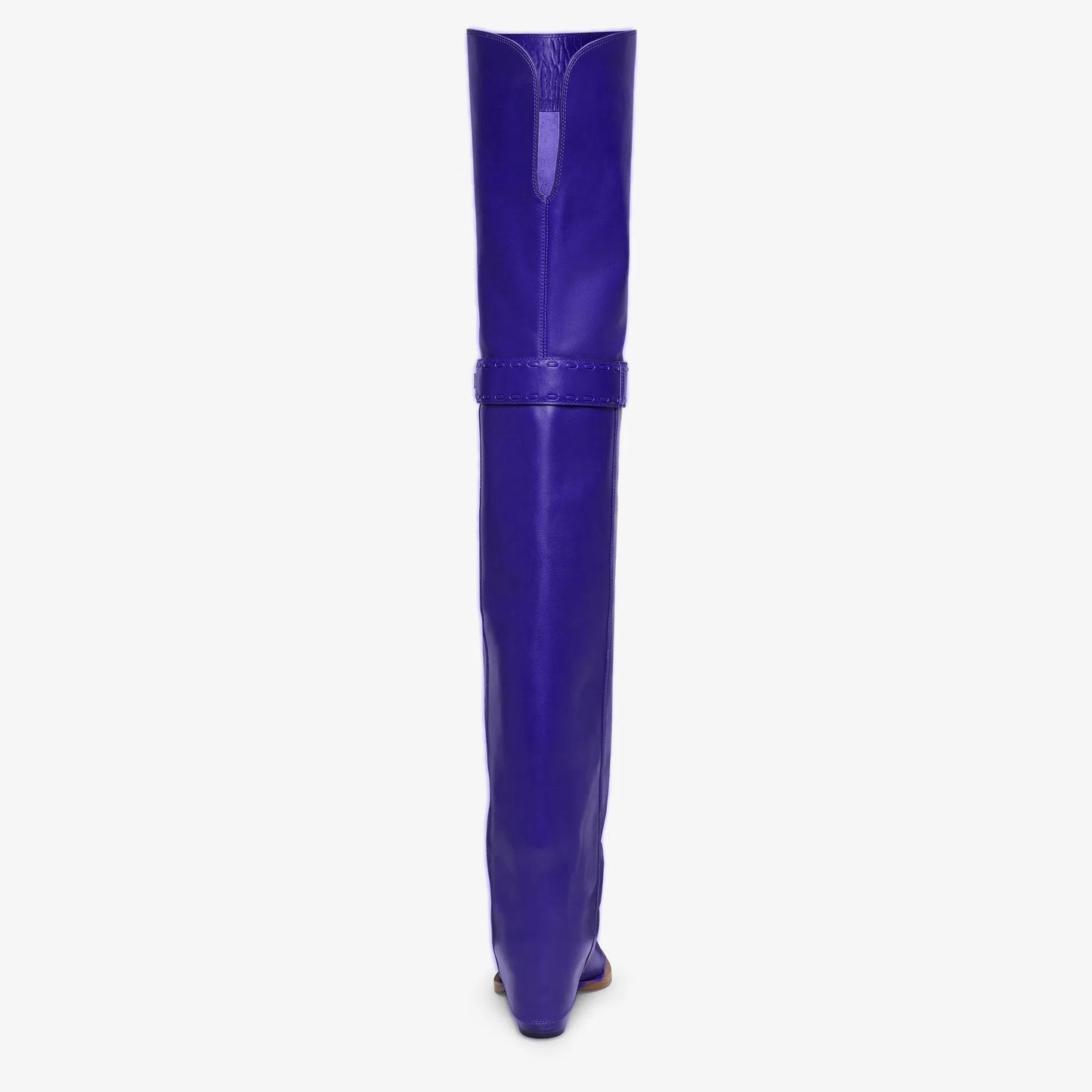 Elegant Temperament of European and American Women, Thick High Heels, Skirt Hem, Knee High Boots, Oversized Retro Knight Boots