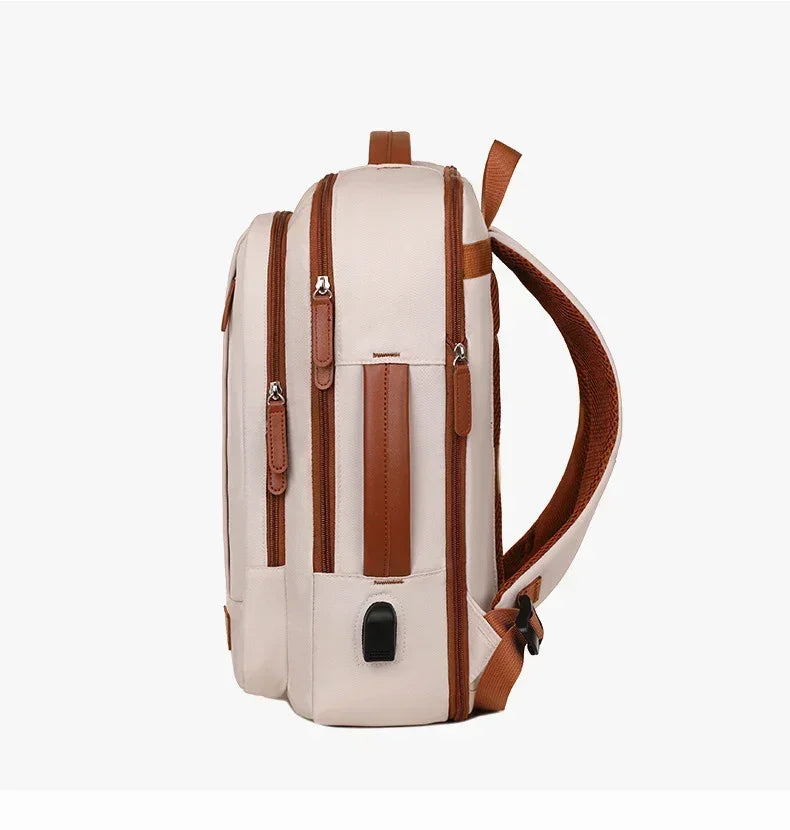 Women Business Backpack Waterproof Laptop Computer Pack Weekender Commuter Bag With USB Port College Student Bags Travel Daypack