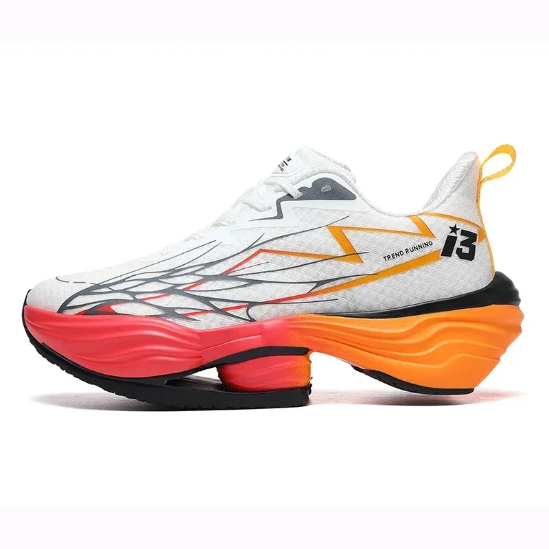 Men's Running Shoes Couple Trainer Race Sneakers Mesh Outdoor Breathable Jogging Cushioning Non-Slip Luxury shoes Off-road Shoes
