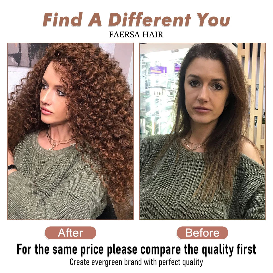 Wavy Strands Crochet Braid Hair14 18 &22inch Synthetic Ombre Wavy Curls Afro Curls Hair For Women Low Tempreture Deep Wave
