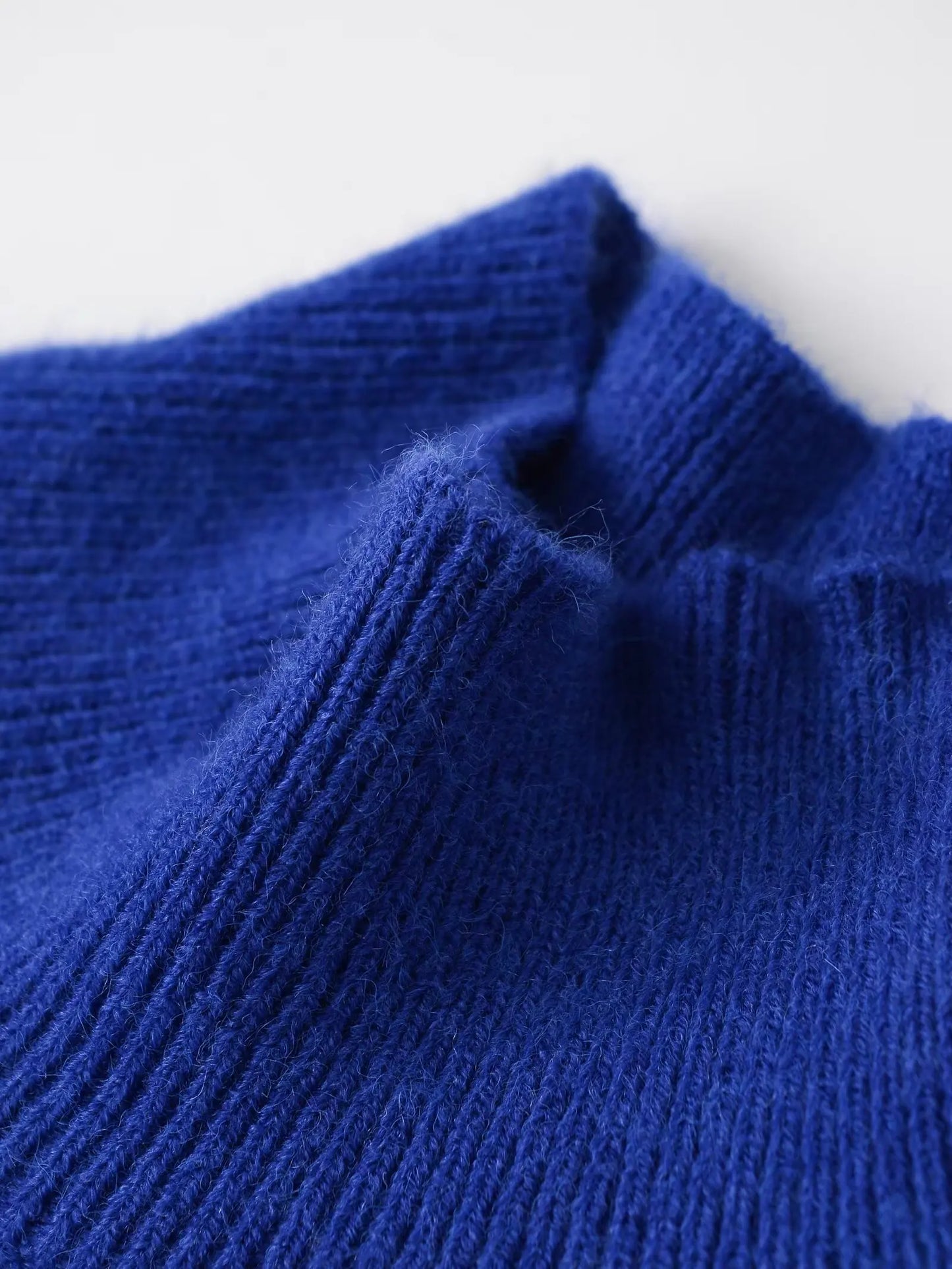 NLZGMSJ Casual Knitted Women Loose Sweater Autumn Long Sleeve Half High Collar Oversize Pullovers Female Warm Sweater Y2K