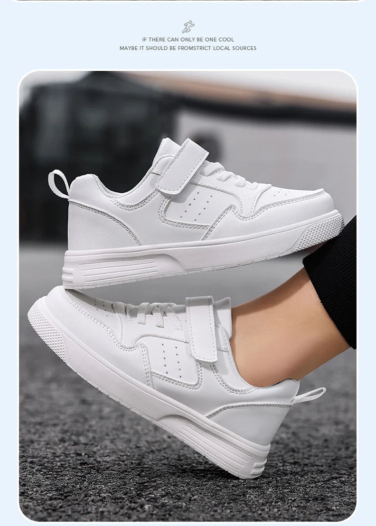 Children's Casual Shoes Student Boys Breathable Comfortable Flat Walking Footwear Fashion Kids Girls Running Sneakers Tenis