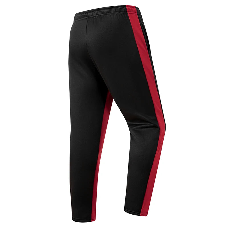 Mens Athletic Workout Running Jogging Sweatpants Fall Winter Warm Cozy Joggers Pants Colorblock Patchwork Trousers Activewear