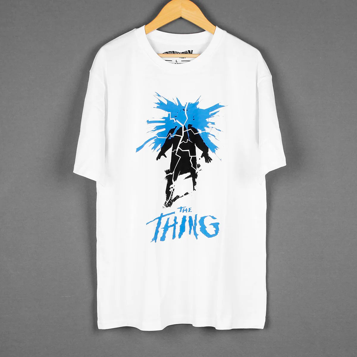 The Thing T-Shirt John Carpenter 80S Horror Cult Movie They Live Halloween Prince of Darkness Men's Cotton Short Men's Shirt
