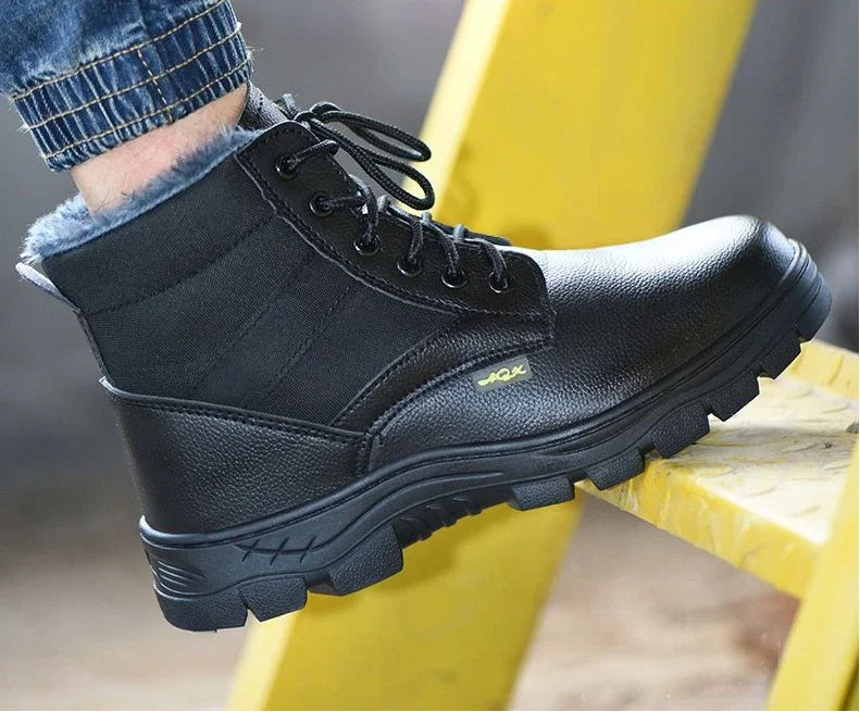 Man Shoes Leather Booties Waterproof Boots for Men Lace Up Ankle Short Barrel Retro Trendy 2025 Sale Offer New Fashion Low Price