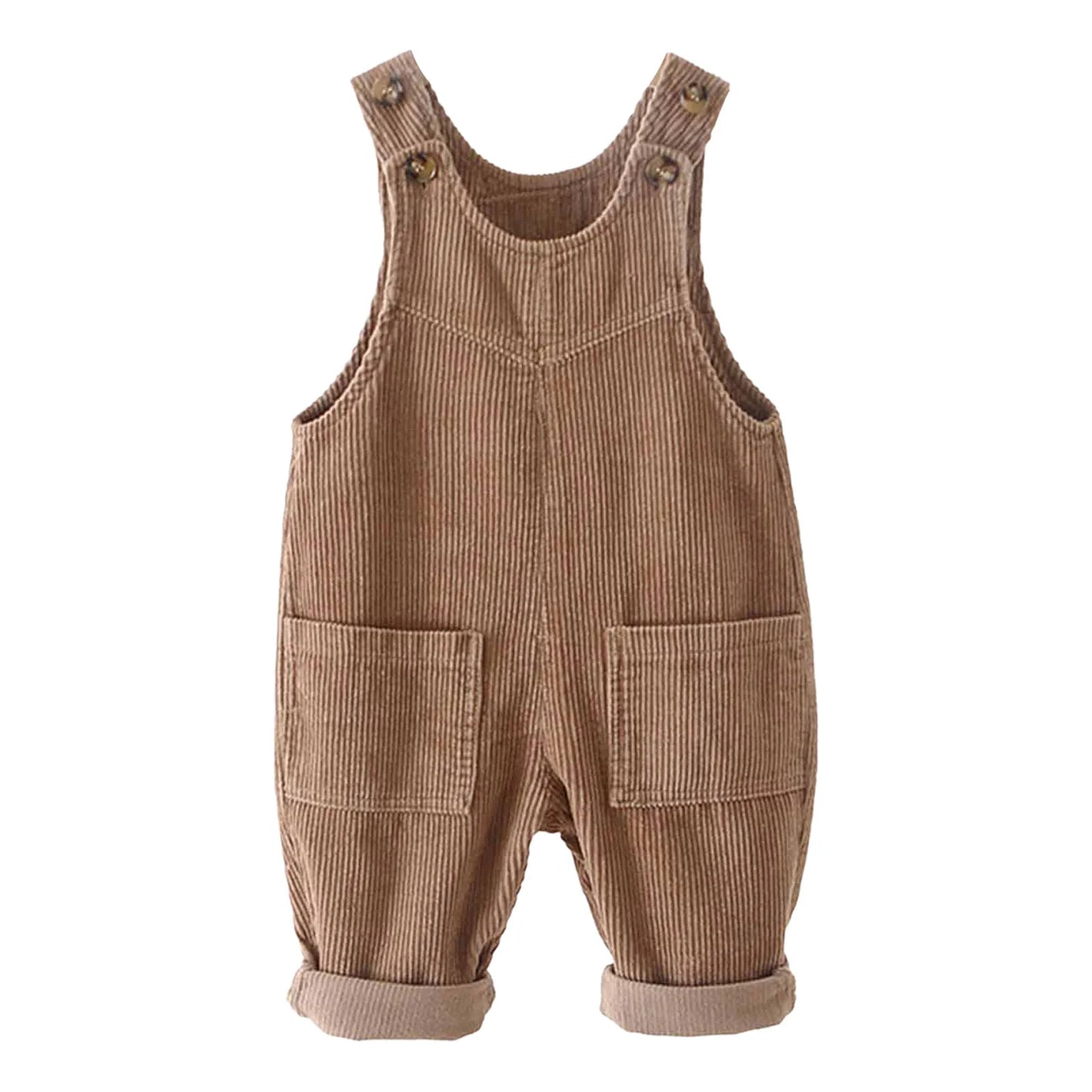 Kids Fashion Casual Rompers Corduroy Suspender Pants Sleeveless Overalls Daily School Home Birthday Party Photography Costume