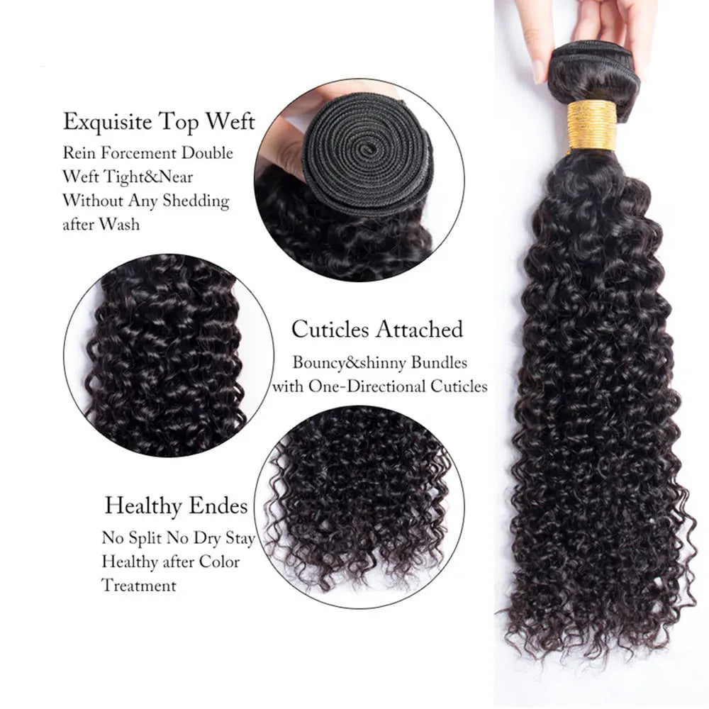 Kinky Curly Bundles Deep Brazilian Weaving Bundles Remy Hair Extension Natural Long Hair 30 Inch Bundle Cheap Human Hair Bundles