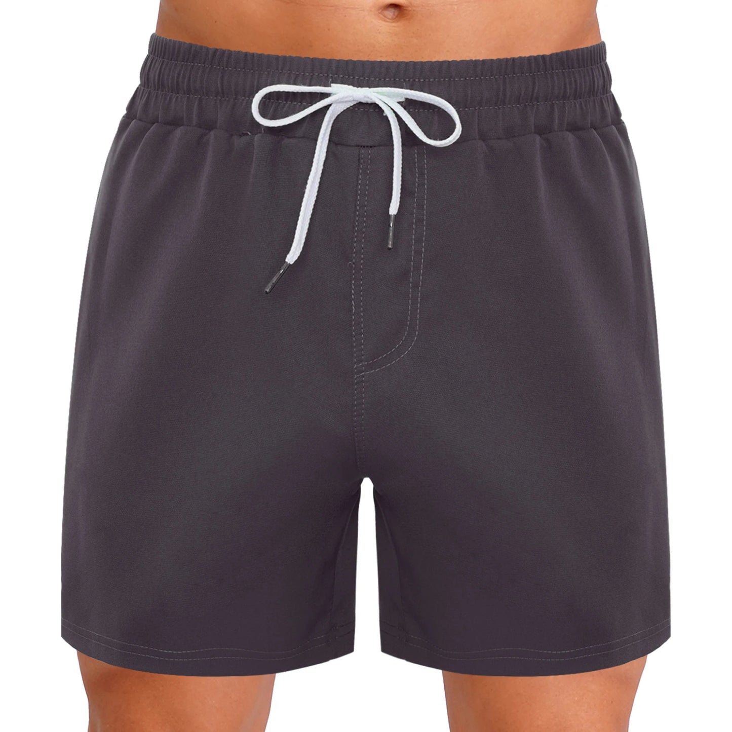 Mens Athletic Sports Shorts with Pocket Sides Invisible Zipper Quick-Drying Beach Shorts Workout Basketball Cycling Gym Fitness
