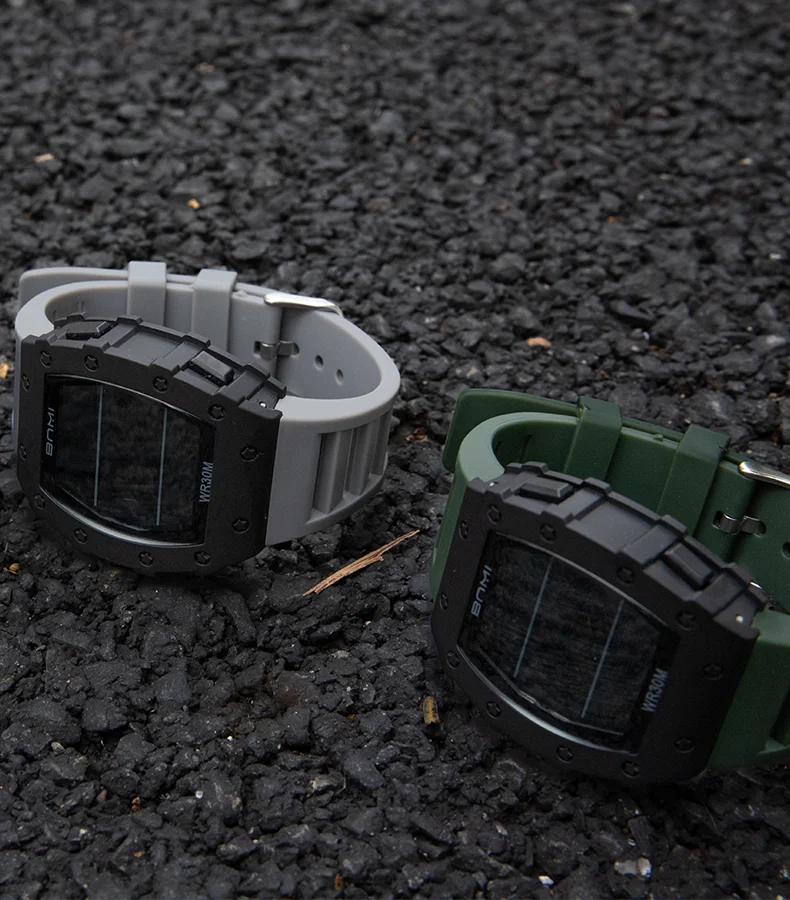 2025 Man Digital Watch Outdoor Sports Multifunctional Waterproof Shock Luminous LED Military Electronics Watch High-end Luxury