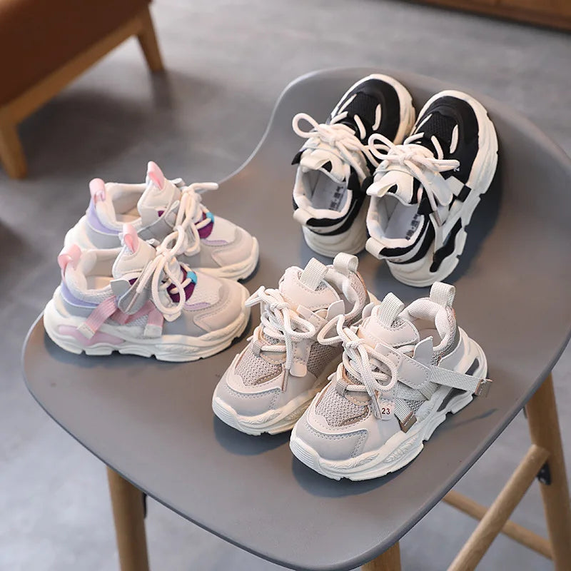 Children Casual Shoes for Boys Girls Toddlers Little Kids Sports Running Sneakers for Kindergarten School Air Mesh Breathable