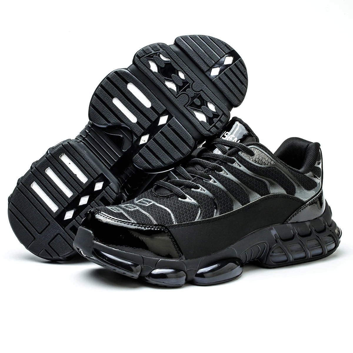 Air Cushion Steel Toe Work Safety Shoes Men Women Non Slip Sneakers Anti-Smash Puncture Proof Security Breathable Shoes Unisex