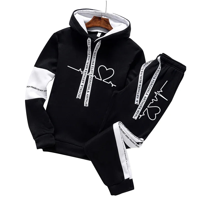 Hoodies Sportswear Sweatshirts for Men Comfortable Autumn Winter Sports Casual Fashion Versatile Sweatpants Daily Dressing Men's