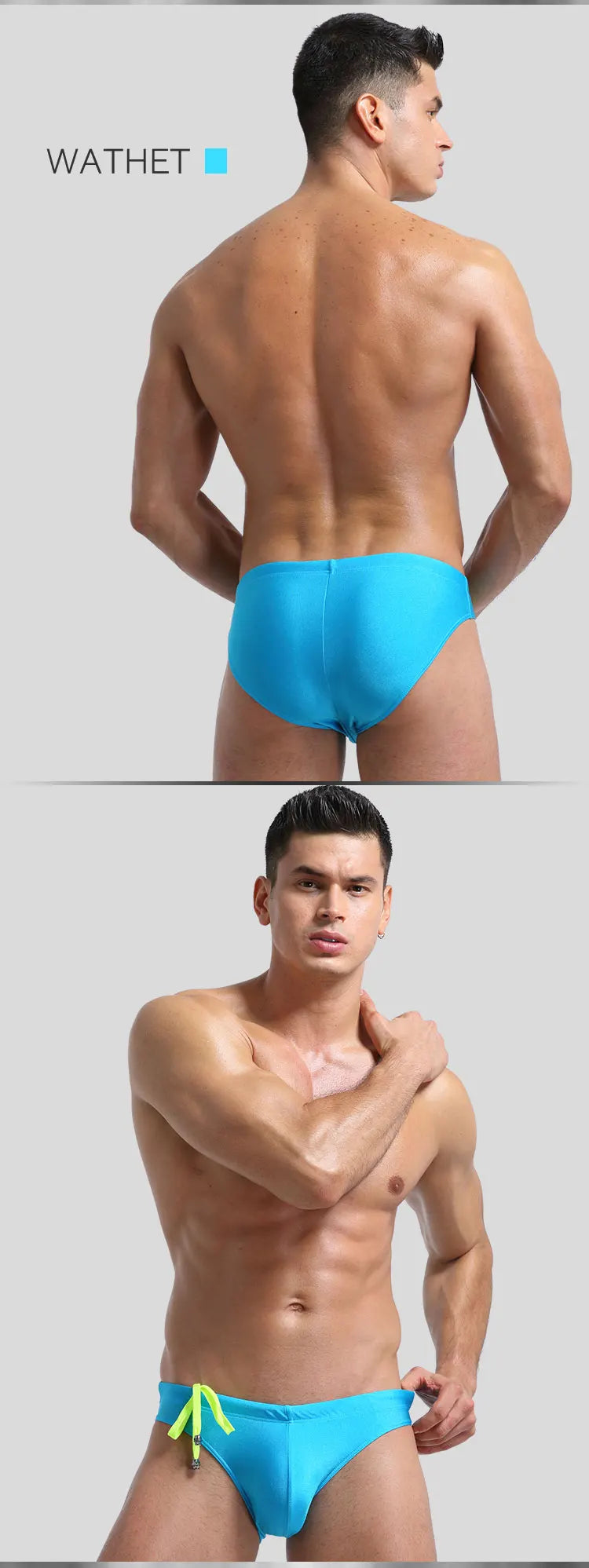 Sexy Bikini Swimwear Men Swim Briefs Swimsuit Swimming Beach Surfing Water Sport Wear Beachwear Bathing Shorts