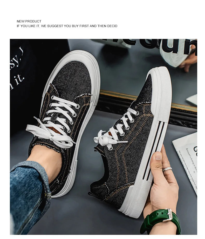 Autumn Big Size 47 48 Men Espadrilles Autumn Canvas Shoes Male Basic Flats Comfort Loafers Mens Casual Breathable Sneakers