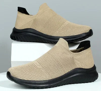 Men Sneakers Unisex Casual Shoes Soft Sole Slip-On Vulcanized Shoe Lightweight Loafers Plus Size Walking Men Shoes Tenis Hombres