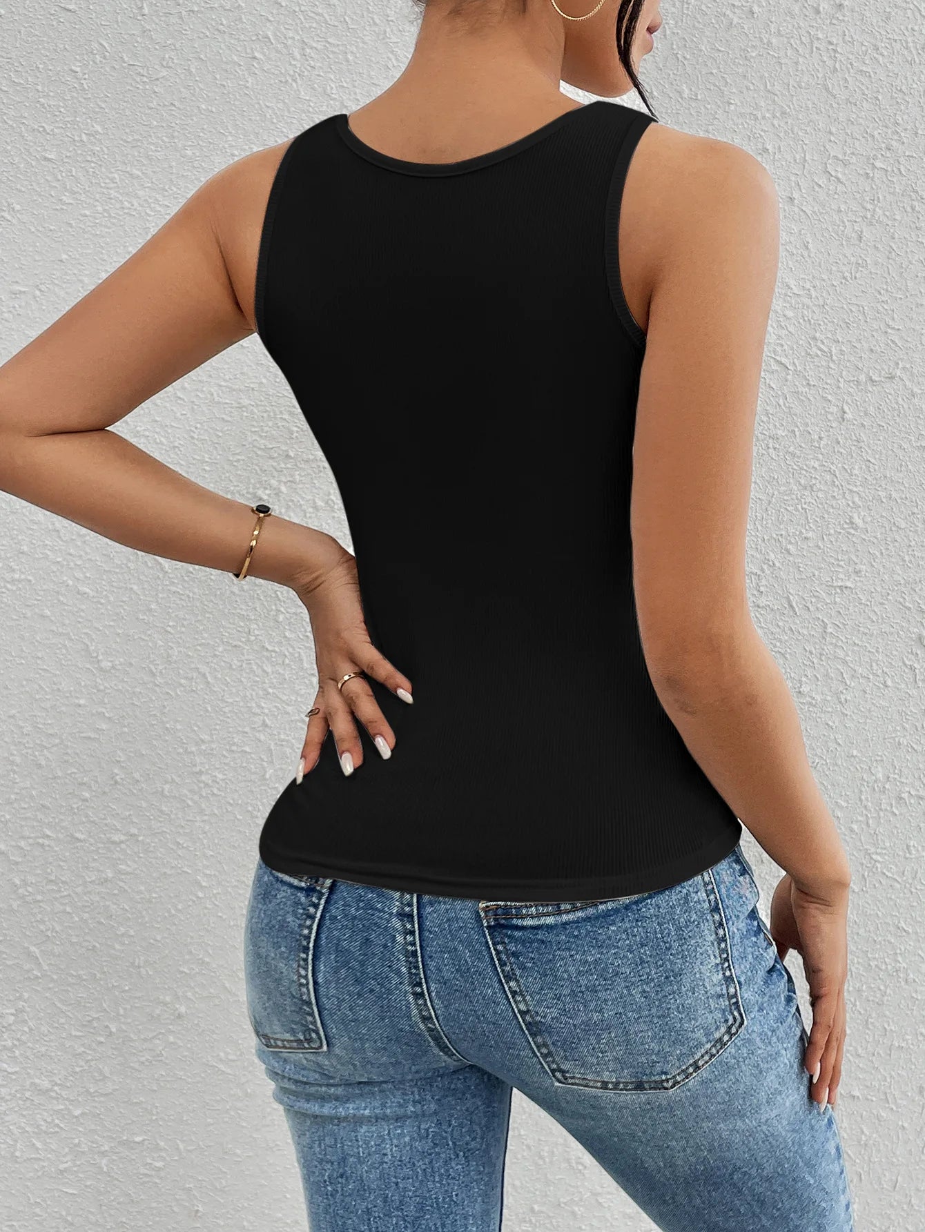 Trendy Sexy Irregular Vest Sleeveless Fashion Essential For Ladies