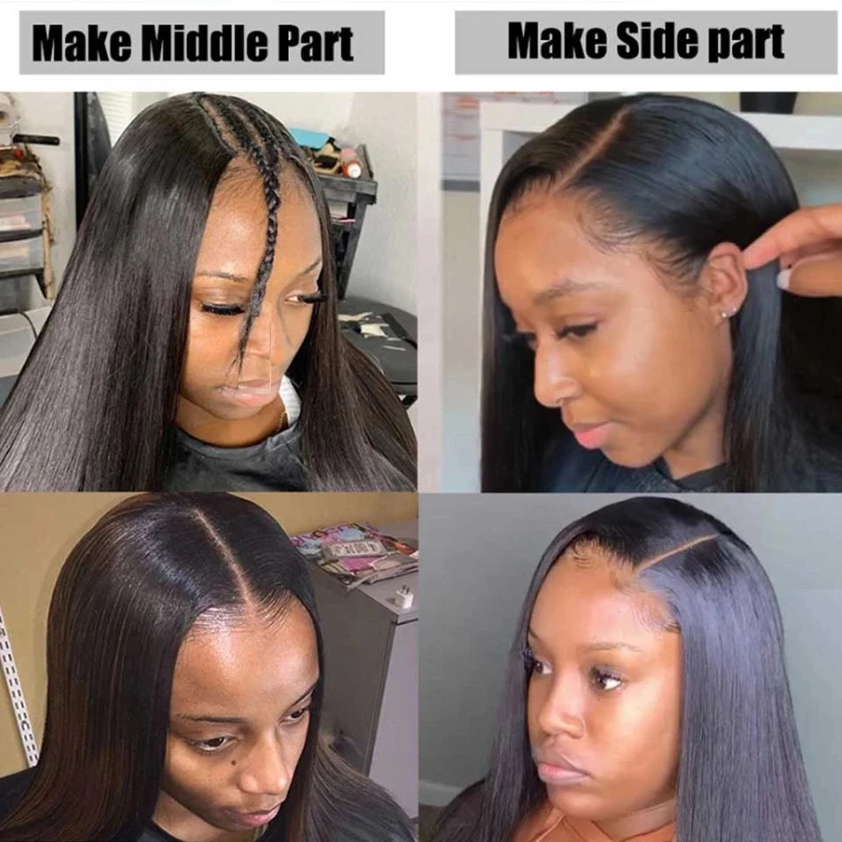 Straight Wigs Cheap U Part Wig Brazilian Human Hair Wigs For Women Virgin Hair Hot Sale Middle U Shape Wig 200 Density Wholesale