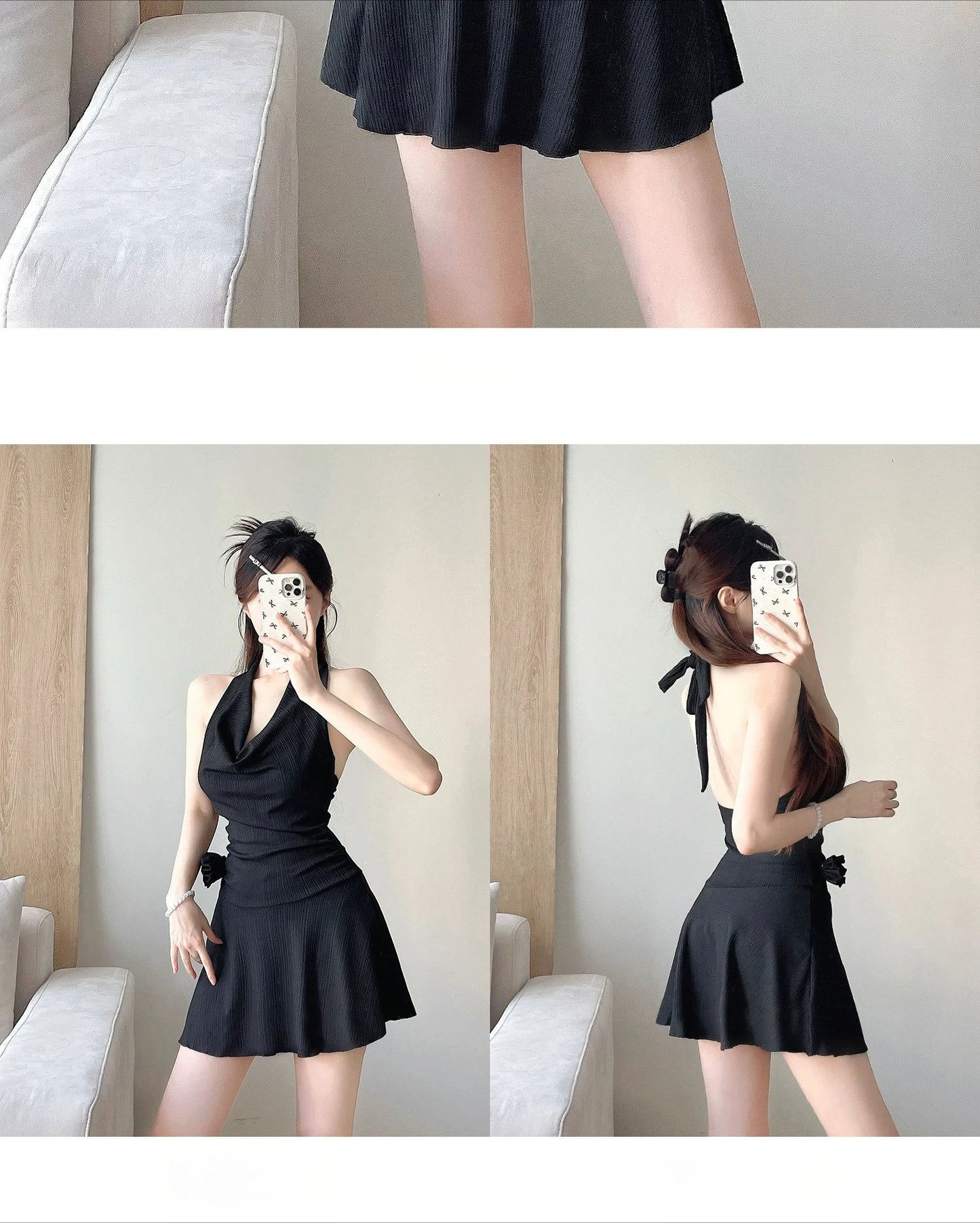 Swimsuit for Women Luxury Style Conservative Vacation Slim Fit Quick Dry Breathable Soft Stretchy Stunning Flat Angle Swimwear