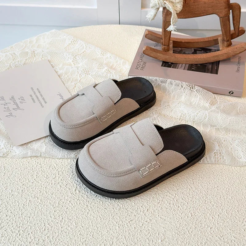 Children Casual Shoes for Girls Boys 2026 Autumn New Fashion Korean Style Soft Bottom Anti-slippery Versatile Catwalk Loafer