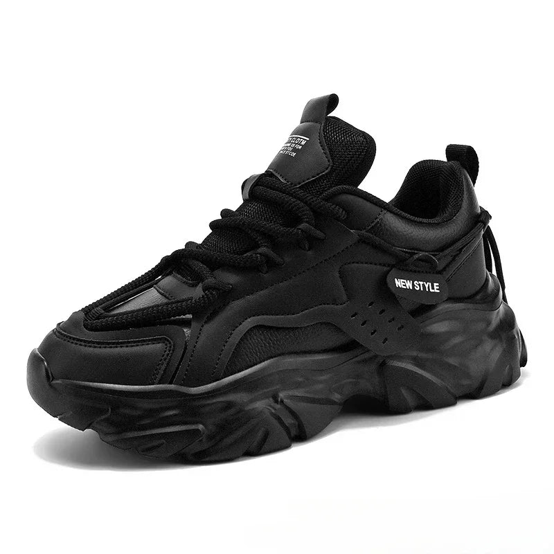 2025 New Men's Luxury Platform Sneakers Fashion Men Running Shoes Increased Breathability Man Shoes Lace Up Zapatillas De Hombre