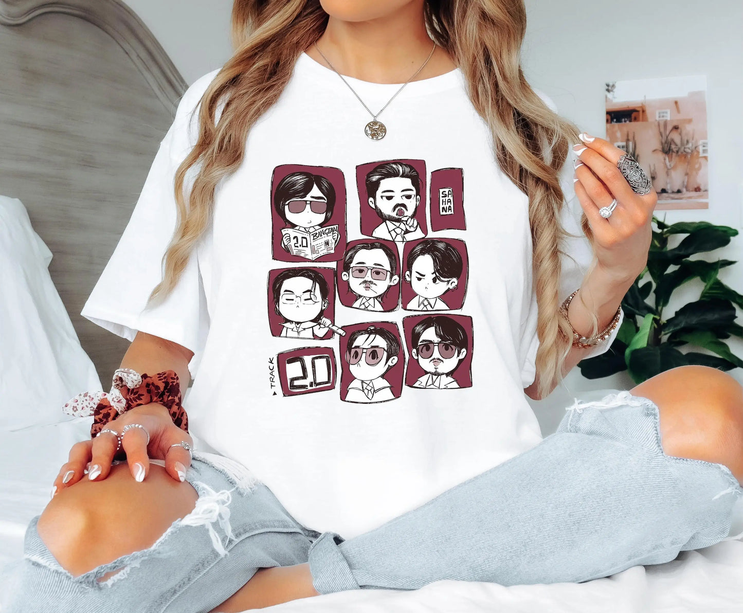 Cute 2.0 Shirt, Members T-Shirt, Kpop Fan Gift, Arirang World Tour 2026 Tee, Gift for Women