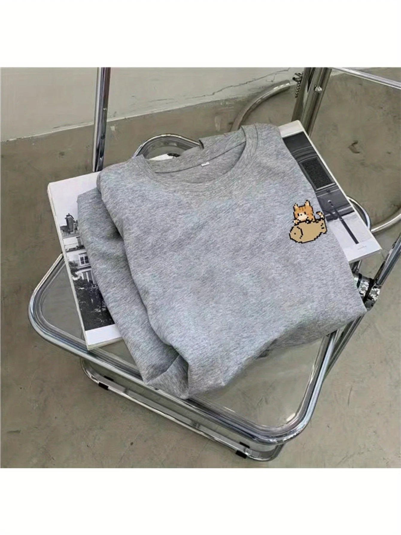 Casual Dresses, Summer Loose Large Size New Short-sleeved T-shirt Skirts for Women, Summer Fashion Style Long Skirts