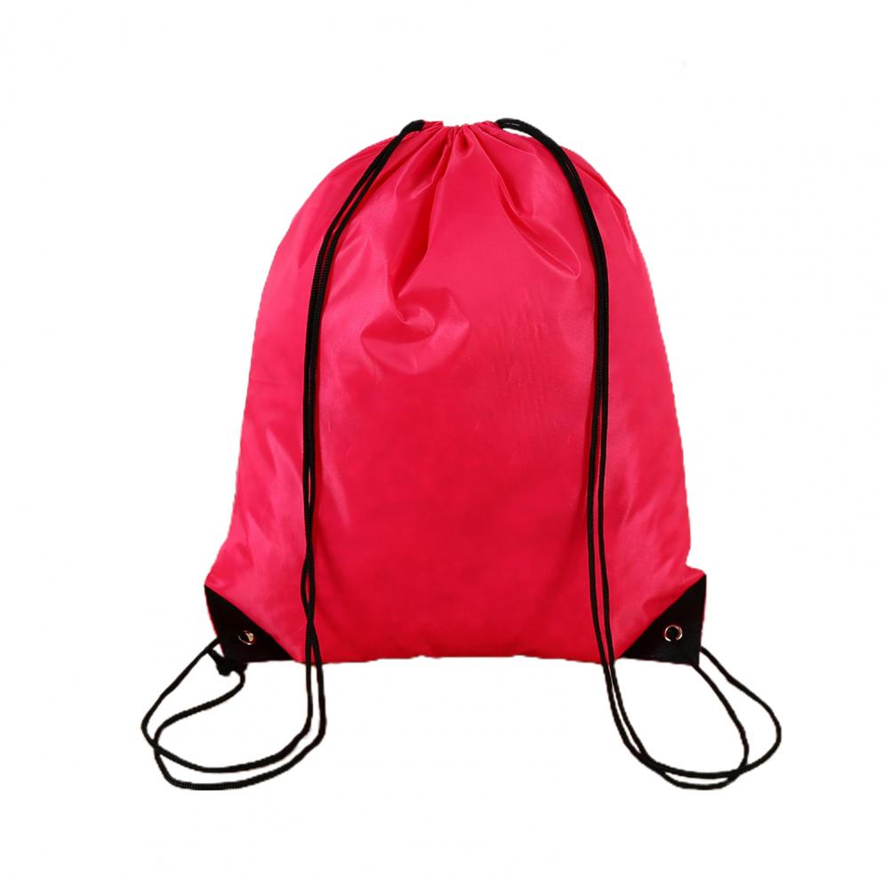 Sports Bag Folding Multifunctional Double-shoulder Braided Drawstring Backpack Bag