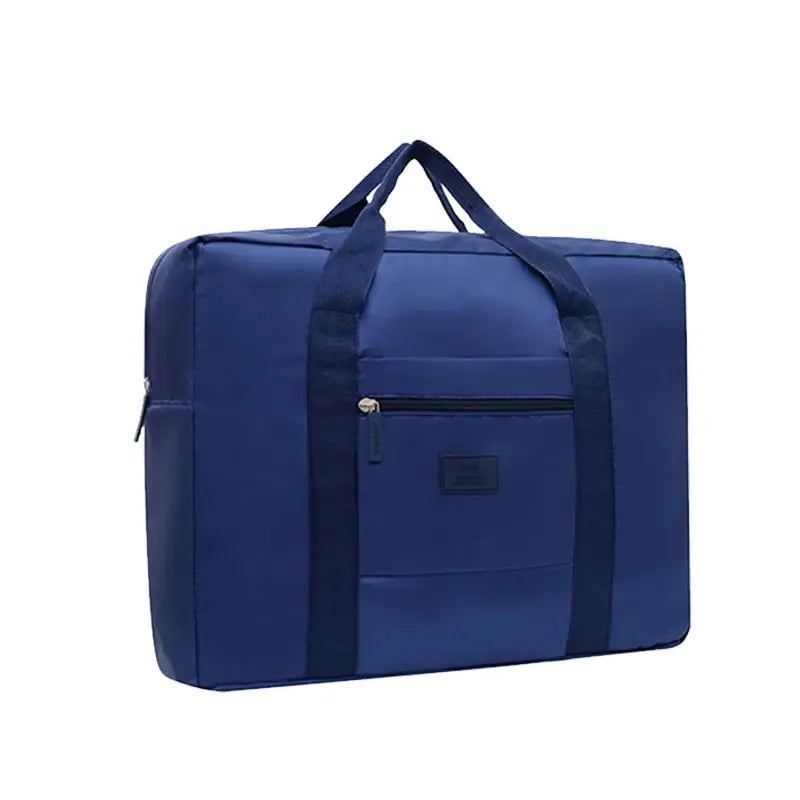 Lightweight Foldable Travel Duffel Bag Unisex Tote Carry-On Luggage for Weekenders Overnight Stays Trips Suitcase Organiser Bags