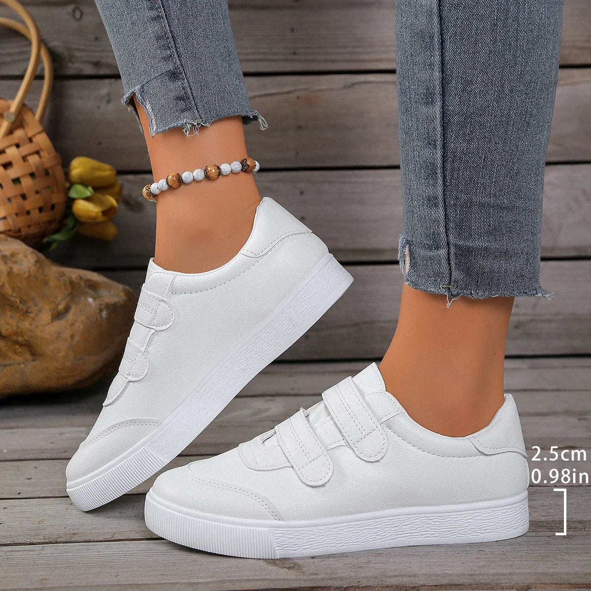 *Spring and Autumn New Elegant Thick soled Sports Leisure Shoes Fashionable Hot Selling Comfortable Running Flat Shoes for Women