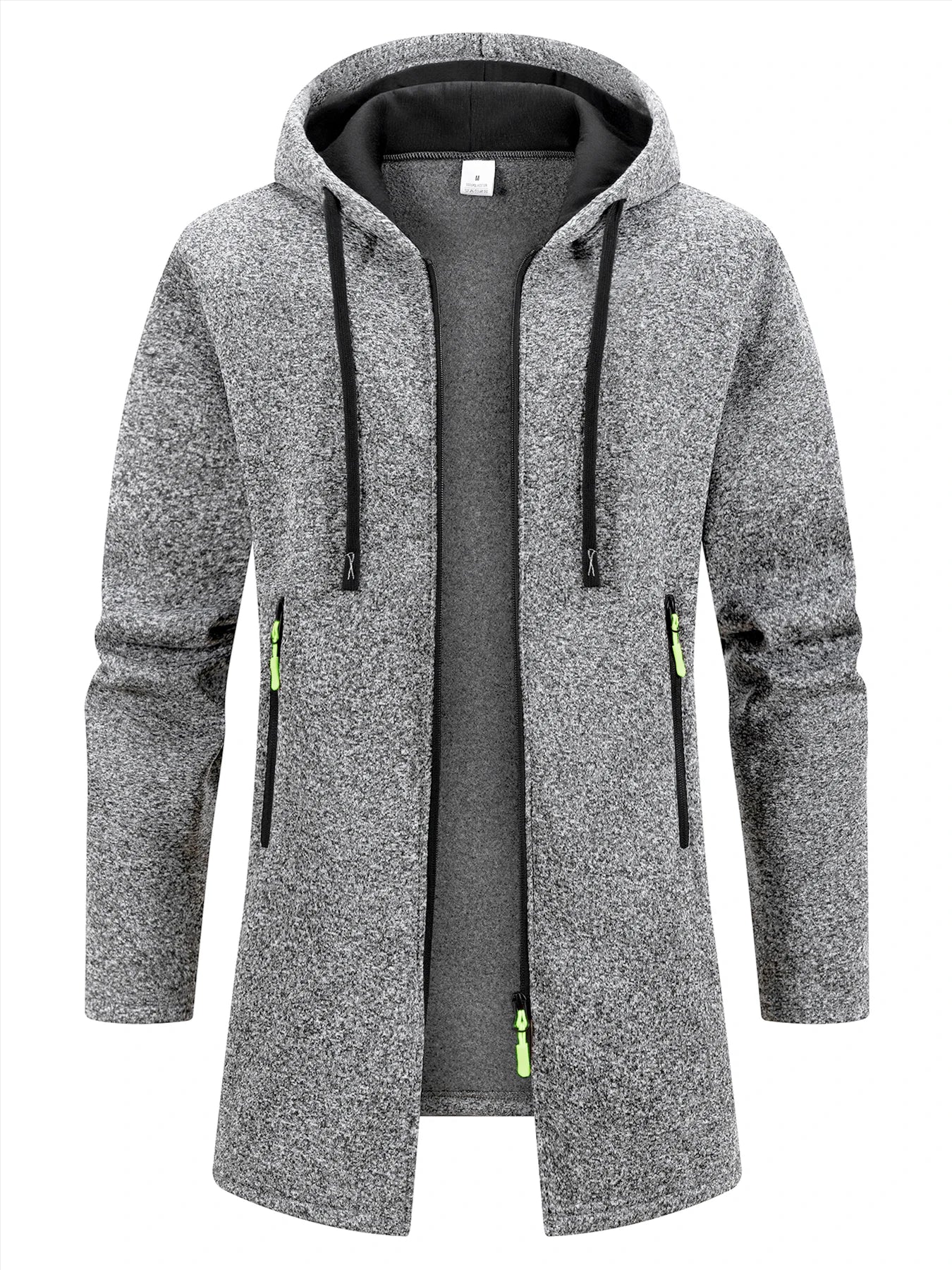 Men's Hoodies Jacket Long Sleeve Sweatshirts Zipper Hooded Jacket Mens Oversize Winter Top Jacket Coat Warm Streetwear