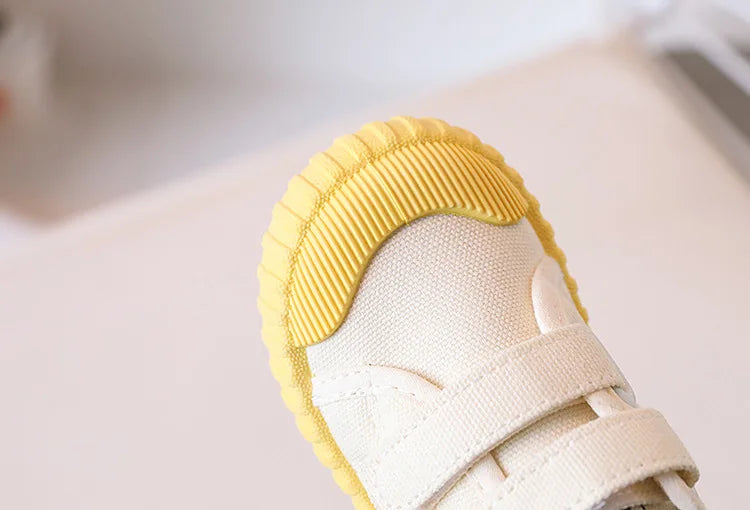 Children Canvas Shoe Candy Color Korean Style Kids Casual Shoes Toddler Girl Boy Breathable Soft Sole Board Shoes Tenis Infantil