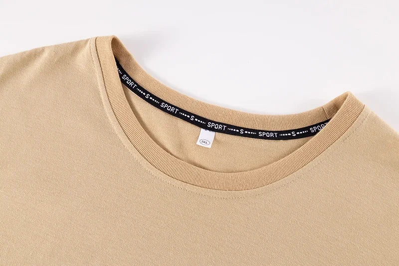 Men T Shirt Printed Popular Tees Big Size 110-175kg 6XL/7XL Plus Size Fashion Cotton Round Neck Short Sleeve Oversized Tops