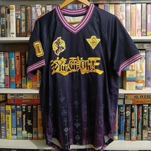 Nwt Yu Gi Oh Yugioh T Shirt Jersey Box Lunch Official Licensed Anime Men's Children's T-Shirt Outdoor Polyester Flber